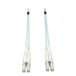 N820-04M 10Gb Duplex Multimode 50/125 OM3 LSZH Fiber Patch Cable (LC/LC) - Aqua, 4M (13-ft.)