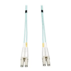 N820-12M 10Gb Duplex Multimode 50/125 OM3 LSZH Fiber Patch Cable (LC/LC) - Aqua, 12M (39-ft.)