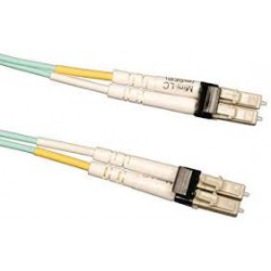 N838-02M 10Gb Duplex Multimode 50/125 OM3 LSZH Fiber Patch Cable (Mini-LC / Mini-LC) - Aqua, 2M (6 ft.)