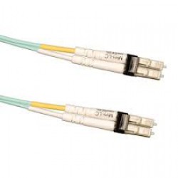 N838-05M 10Gb Duplex Multimode 50/125 OM3 LSZH Fiber Patch Cable (Mini-LC / Mini-LC) - Aqua, 5M (16 ft.)