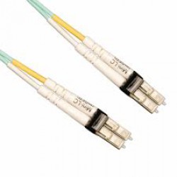 N838-10M 10Gb Duplex Multimode 50/125 OM3 LSZH Fiber Patch Cable (Mini-LC / Mini-LC) - Aqua, 10M (33 ft.)