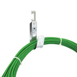 NCM-JHC20-25 J-Hook Cable Support - 2”, Batwing, Galvanized Steel, 25 Pack