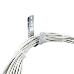 NCM-JHW20-25 J-Hook Cable Support - 2", Wall Mount, Galvanized Steel, 25 Pack
