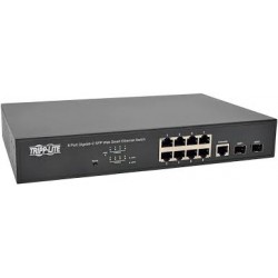 NGS8C2 8 10/100/1000Mbps Port Gigabit L2 Web-Smart Managed Switch, 2 Dedicated Gigabit SFP Slots, 20 Gbps, Web Interface