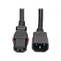P005-L10 Heavy Duty PDU Power Cord, Locking C13 to C14 - 15A, 250V, 14 AWG, 10 ft.