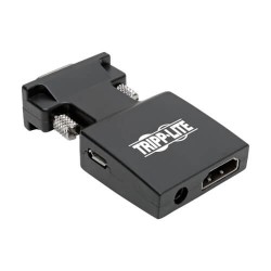 P131-000-A-DISP HDMI to VGA Active Converter with Audio (F/M), 1920 x 1200 (1080p) @ 60 Hz