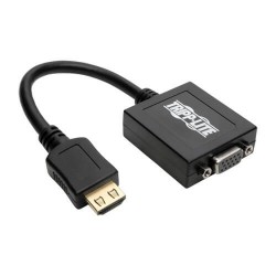 P131-06N HDMI to VGA with Audio Converter Cable Adapter for Ultrabook/Laptop/Desktop PC, 1920 x 1200 (1080p), 6 in.
