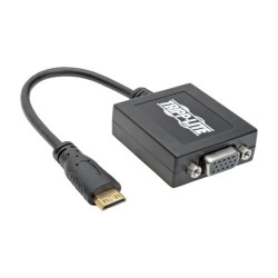 P131-06N-MINI Mini HDMI Male to VGA Female Adapter Cable - 6 in., 1920x1200, 1080p