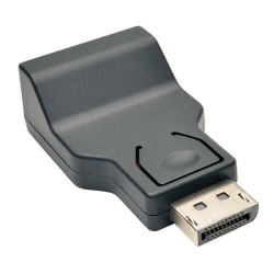 P134-000VGAV2BP DisplayPort 1.2 to VGA Active Compact Adapter, DisplayPort to HD15 (M/F), 1080p, 50 Pack