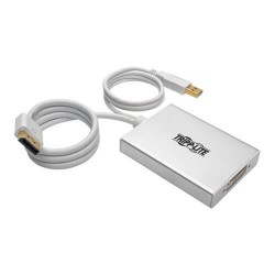 P134-06N-DVI-DL DisplayPort to DVI Dual-Link Active Converter, DisplayPort to DVI (M/F), 2560 x 1600, 6 in.