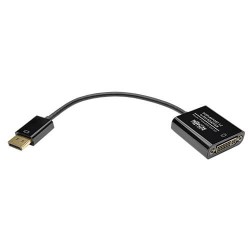 P134-06N-DVI-V2 DisplayPort 1.2 to DVI Active Converter, DisplayPort to DVI (M/F), 1920 x 1200/1080p, 6 in.