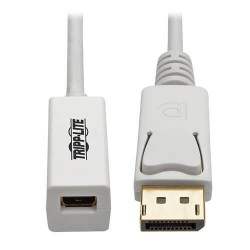 P134-06N-MDP DisplayPort to Mini DisplayPort Cable Adapter, 3840 x 2160 (4K x 2K) @ 60Hz (M/F), 6 in.