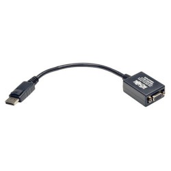 P134-06N-VGA DisplayPort to VGA Active Cable Adapter, 1920x1200/1080p (M/F), 6-in.