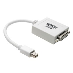P137-06N-DVI Keyspan Mini DisplayPort to DVI Adapter, Video Converter for Mac/PC, Thunderbolt 1 & 2 Compatible 1920x1200/1080p (Mini DP to DVI M/F), 6-in.