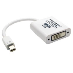 P137-06N-DVI-V2 Keyspan Mini DisplayPort 1.2 to DVI  Active Adapter Converter, Thunderbolt 1 & 2 Compatible (Mini-DP Male to DVI Female), 6-in.
