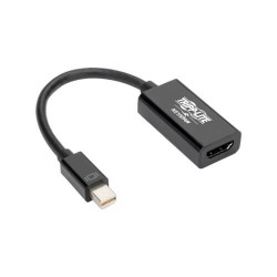 P137-06N-HD4K6B Keyspan Mini DisplayPort 1.2 to HDMI 2.0 Active Adapter – M/F, 4K x 2K @ 60 Hz, Thunderbolt 1/2, Black
