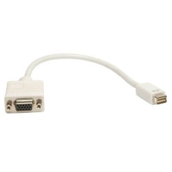P138-000-VGA Mini DVI to VGA Cable Adapter, Video Converter for Macbooks and iMacs (M/F)