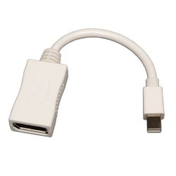 P139-06N-DP Keyspan Mini DisplayPort to DisplayPort Cable Adapter, Video Converter, 2560x1600 (M/F)