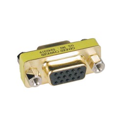 P160-000 Compact/Slimline VGA Video Coupler Gender Changer (HD15 F/F)