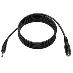 P318-006-MF 3.5mm Mini Stereo Audio 4 Position TRRS Headset Extension Cable (M/F) 6-ft.