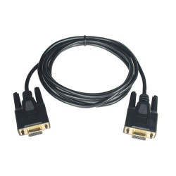 P450-006 Null Modem Serial DB9 Serial Cable (DB9 F/F), 6-ft.