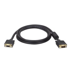 P500-010 VGA Coax High-Resolution Monitor Extension Cable with RGB Coax (HD15 M/F), 2048 x 1536 (1080p), 10 ft.