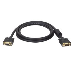 P500-025 VGA Coax High-Resolution Monitor Extension Cable with RGB Coax (HD15 M/F), 2048 x 1536 (1080p), 25 ft.