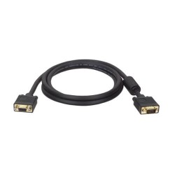P500-075 VGA Coax High-Resolution Monitor Extension Cable with RGB Coax (HD15 M/F), 2048 x 1536 (1080p), 75 ft.