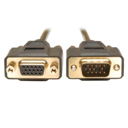 P510-025 VGA Monitor Extension Cable, 640x480 (HD15 M/F), 25-ft.