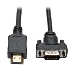 P566-006-VGA HDMI to VGA Active Converter Cable, HDMI to Low-Profile HD15 (M/M), 1920 x 1200/1080p @ 60 Hz, 6 ft.