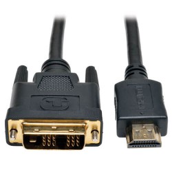 P566-050 HDMI to DVI Cable, Digital Monitor Adapter Cable (HDMI to DVI-D M/M), 1080P, 50-ft.
