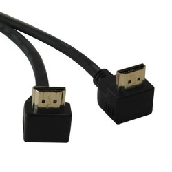 P568-006-RA2 High Speed HDMI Cable with 2 Right Angle Connectors, Digital Video with Audio (M/M), 6-ft.