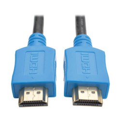 P568-010-BL High-Speed HDMI Cable with Digital Video and Audio, Ultra HD 4K x 2K (M/M), Blue, 10 ft.