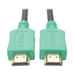 P568-010-GN High-Speed HDMI Cable with Digital Video and Audio, Ultra HD 4K x 2K (M/M), Green, 10 ft.
