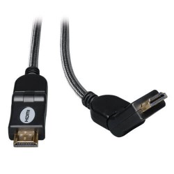 P568-010-SW High Speed HDMI Cable with Swivel Connectors, Ultra HD 4K x 2K, Digital Video with Audio (M/M), 10-ft.