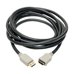P569-010-2B-MF High-Speed HDMI 2.0b Extension Cable, Gripping Connector - 4K Ethernet, 60 Hz, 4:4:4, M/F, 10 ft. (3 m)