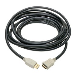 P569-015-2B-MF High-Speed HDMI 2.0b Extension Cable, Gripping Connector - 4K Ethernet, 60 Hz, 4:4:4, M/F, 15 ft. (4.6 m)