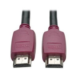 P569-015-CERT Premium High-Speed HDMI Cable with Ethernet and Gripping Connectors, HDMI 2.0, UHD 4K x 2K @ 60 Hz (M/M), 15 ft.
