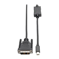 P586-010-DVI Mini DisplayPort to DVI Adapter Cable (M/M), 1080p, 10 ft.