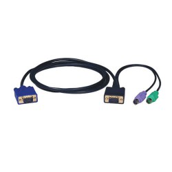 P750-006 PS/2 (3-in-1) Cable Kit for KVM Switch B004-008, 6-ft.