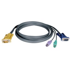 P774-010 PS/2 (3-in-1) Cable Kit for NetDirector KVM Switch B020-Series and KVM B022-Series, 10-ft.