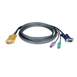 P774-015 PS/2 (3-in-1) Cable Kit for NetDirector KVM Switch B020-Series and KVM B022-Series, 15-ft.