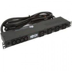 PDU1230 4.8/5.8kW Single-Phase 200/208/240V Basic PDU, 20 Outlets (16 C13 & 4 C19), NEMA L6-30P Input, 15 ft. Cord, 1U Rack-Mount