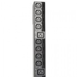PDU3XEVSR6G32B 22.2kW 3-Phase Switched PDU, LX Platform Interface, 220/230V Outlets (24 C13/6 C19), Touchscreen LCD, IEC 309 32A Red 380/400V, 0U, TAA