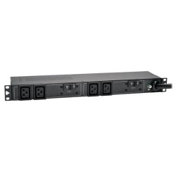 PDUH32HV19 7.4kW Single-Phase 230V Basic PDU, 4 C19 Outlets, IEC 309 32A Blue Input, 3.6 m Cord, 1U Rack-Mount