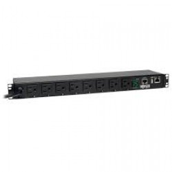 PDUMH15NET2LX 1.4kW Single-Phase Switched PDU, LX Platform Interface, 120V Outlets (8 5-15R), NEMA 5-15P, 12 ft. Cord, 1U Rack, TAA