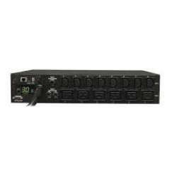 PDUMH30HV19NET 5.8kW Single-Phase Switched PDU with LX Platform Interface, 208/240V Outlets (8 C13 & 6 C19), L6-30P input, 15ft Cord, 2U Rack-Mount, TAA