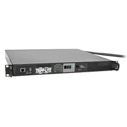 PDUMNH32HVAT 7.4kW Single-Phase 230V ATS/Monitored PDU, LX Platform Interface, IEC309 32A Blue Outlet, 2 IEC309 32A Blue Inputs, 1U Rack-Mount