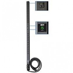 PDUMV30 2.9kW Single-Phase Metered PDU, 120V Outlets (24 5-15/20R), L5-30P, 10ft Cord, 0U Vertical