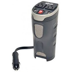 PV200CUSB 200W PowerVerter Ultra-Compact Car Inverter with 2 Outlets and 2 USB Charging Ports, Cup Holder Design